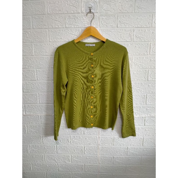 cardigan rajut halus