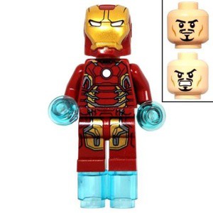LEGO Minifigure Ironman MK 43 - part out dari hulk buster smash 76031