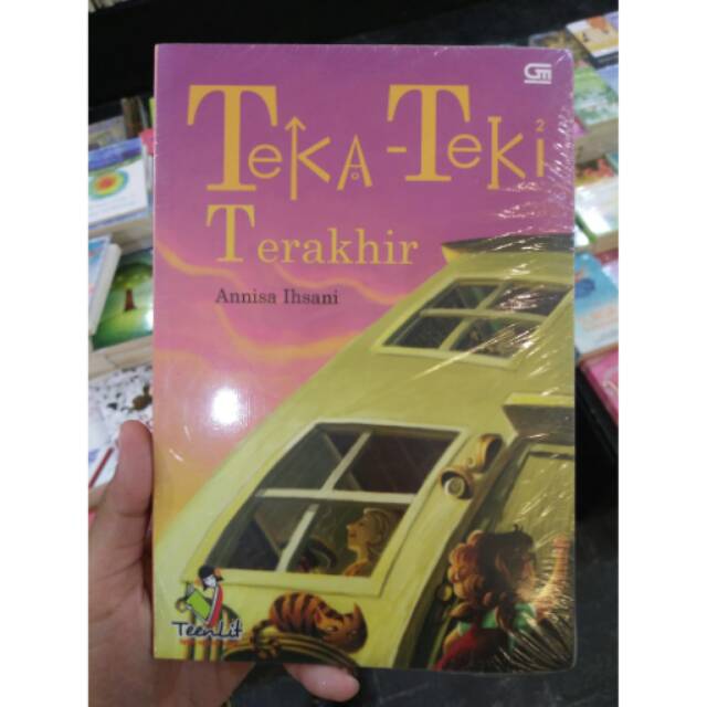 Buku novel gramedia Teka teki terakhir segel murah ori