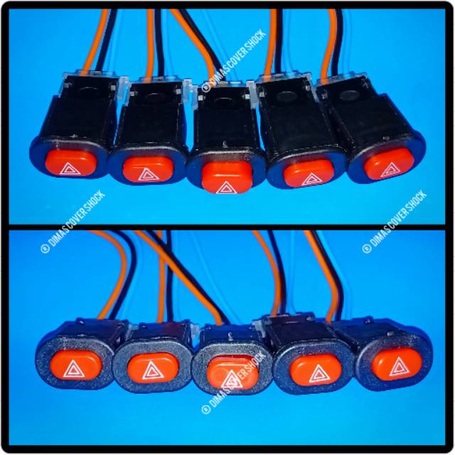 Jual Saklar Lampu Hazard Kabel Universal Segala Motor Indonesia