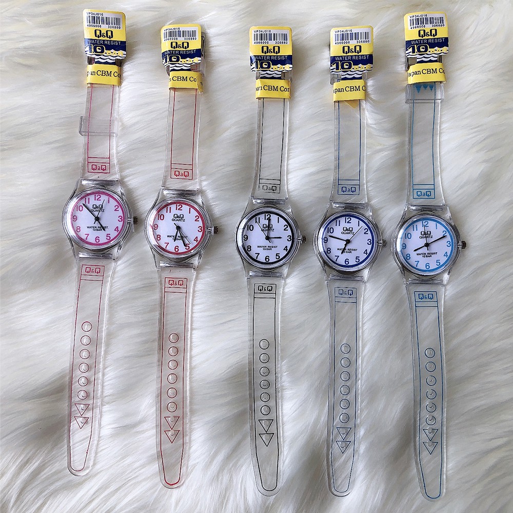 Jam Tanganjelly Angka Rubber Transparant Transparan Bening Karet Jam Tangan Murah Shopee Indonesia