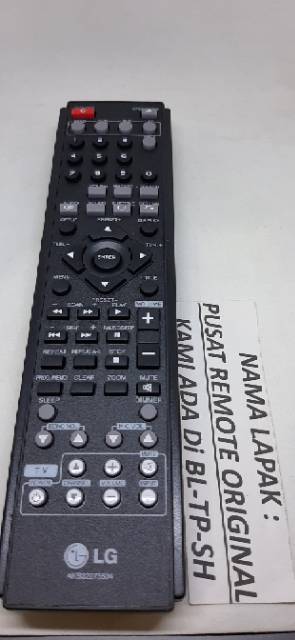 REMOTE REMOT DVD HOME THEATER LG AKB32273504 ORIGINAL ASLI