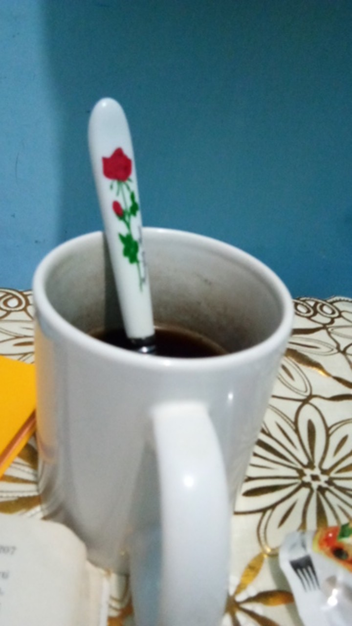 Set Alat Makan Motif Bunga Cantik Sendok Garpu Pisau Sendok Teh Komplit 4pcs In 1