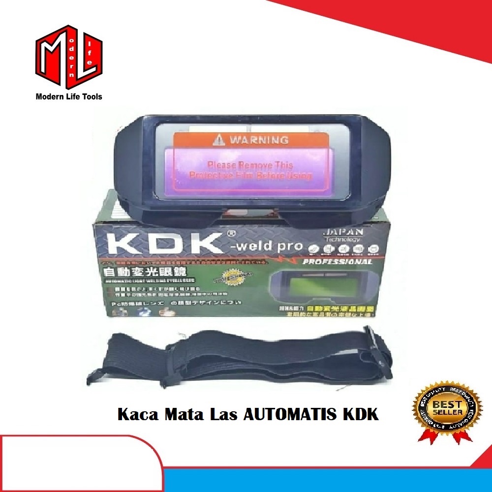 KDK JAPAN Kacamata Las Otomatis - Welding Glass Auto Darkness