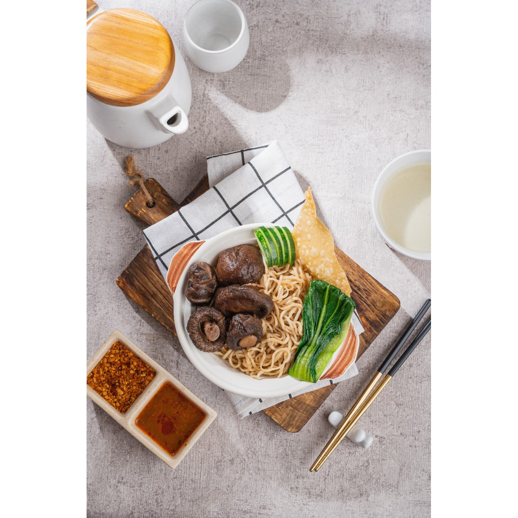 READY TO EAT | Mie Bakmi Jamur Hioko | Noodle with Shiko Mushroom