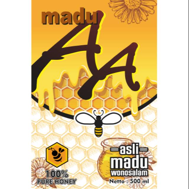 

Madu AA peternak wonosalam jawatimur 500ml