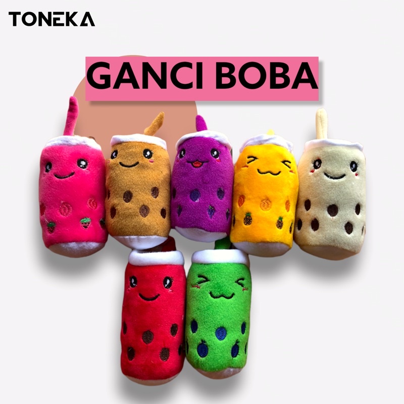 Boneka Boba Mini Gantungan Kunci Boneka Boba Murah dan Bagus