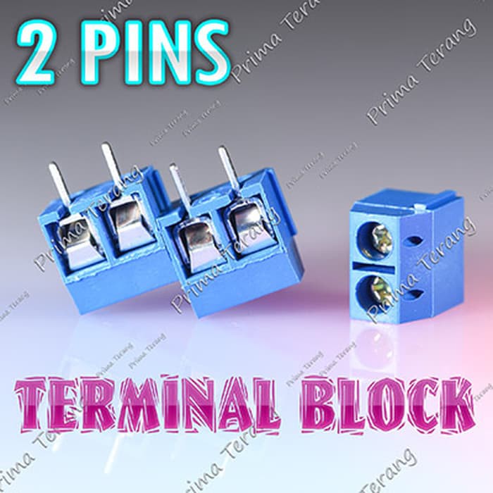 Terminal Block Pcb 2P Blok 2 Pin
