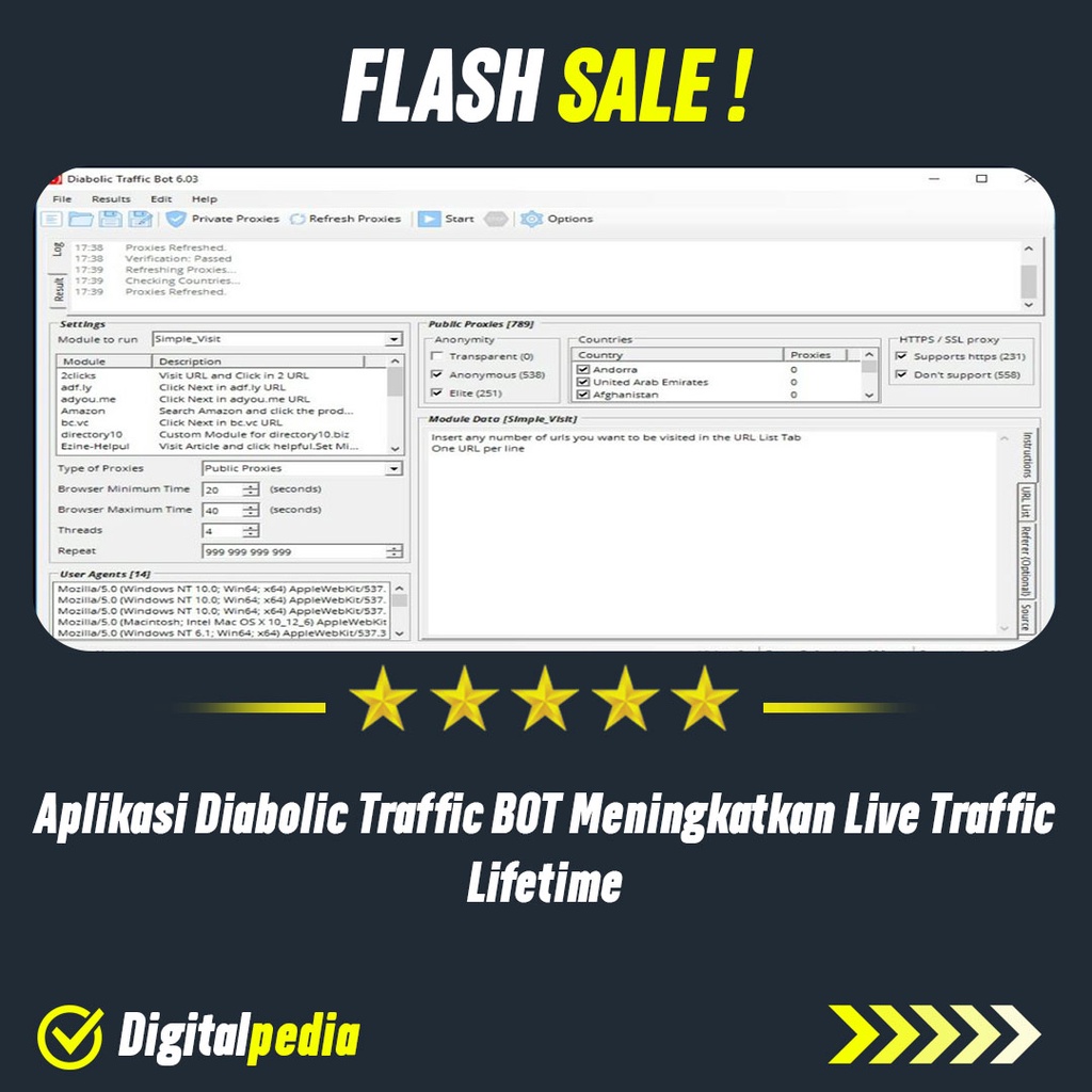 Diabolic Traffic Bot Adsense 2019: Jalan Rusak Menuju Kegagalan