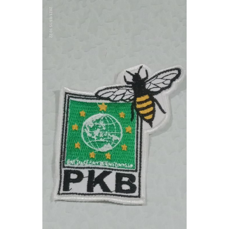 Bordir Logo PKB LEBAH | BORDIR PKB LEBAH | LOGO PKB LEBAH