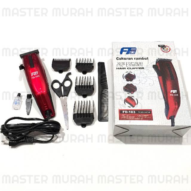 HARGA PROMO FD-103 Alat Cukur Rambut Salon Hair Clipper Wired FD Cukuran Bagus Murah