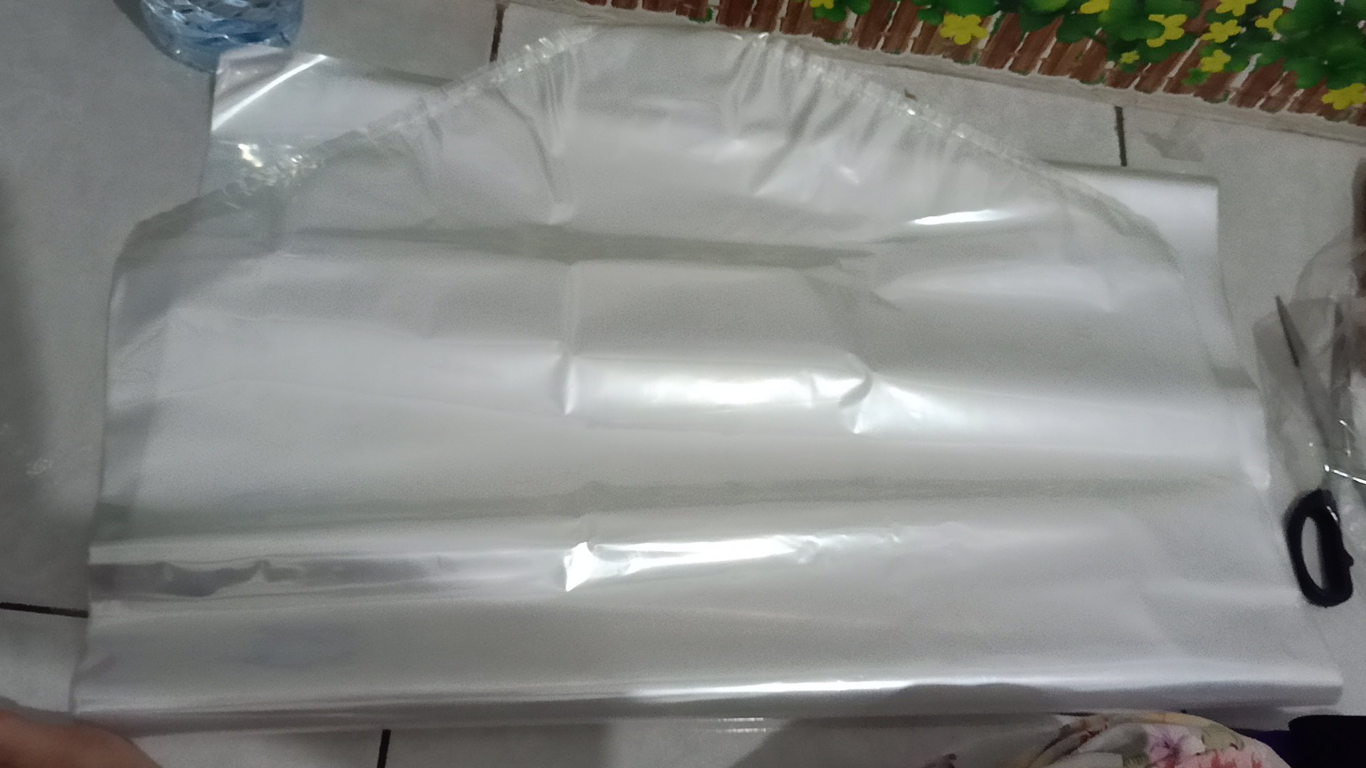 Cover Gaun Dress Gamis Isi 25 Pcs Uk.60x185- Plastik Gantung Display Laundry / Londry Gantungan Baju