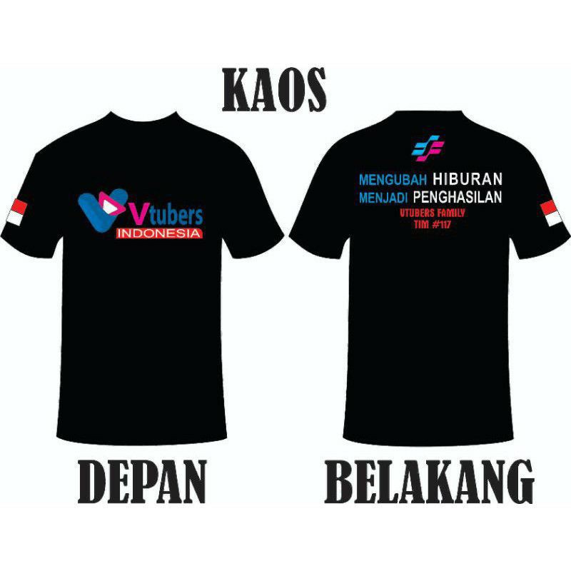 Kaos Vtube Pendek