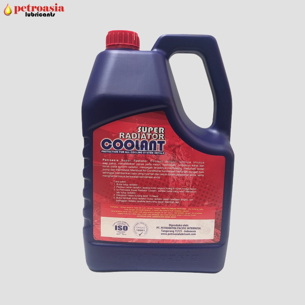 Air Coolant - air radiator - cairan radiator 5 Liter merah - air radiator motor - air radiator mobil