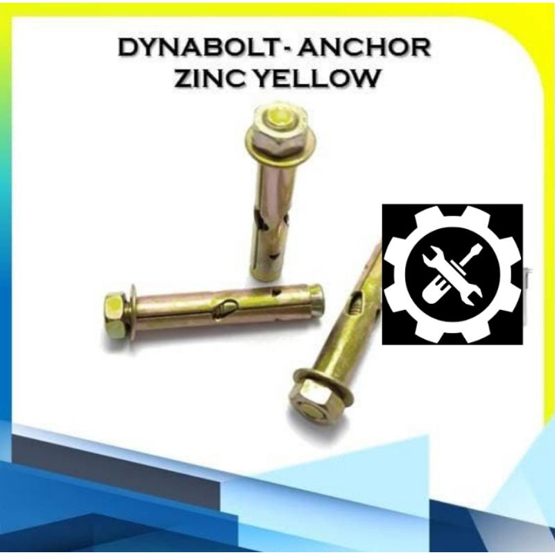 Dynabolt M10 X 80MM isi 10pcs