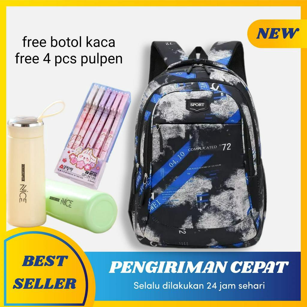 Tas Sekolah Anak Laki Laki Sd Smp Sma Ransel Kerja ORIGINAL Tas Sekolah Anak Laki BackPack IMPORT TAHUN 2023