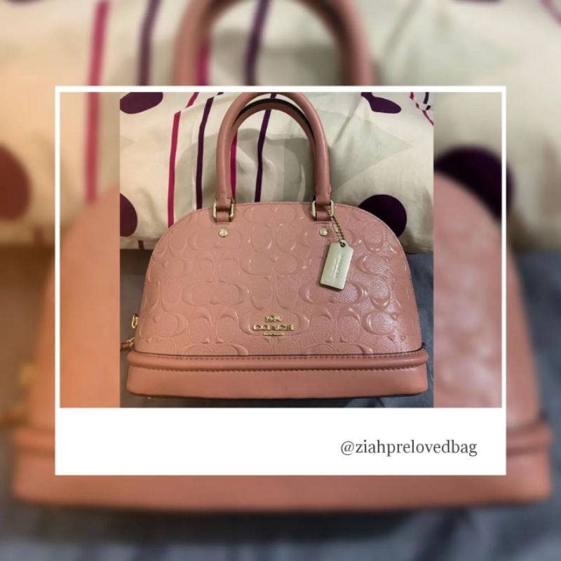 TAS SLINGBAG COACH MINI SIERRA ORIGINAL AUTHENTIC PRELOVED