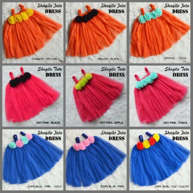 Dress tutu 1-12thn