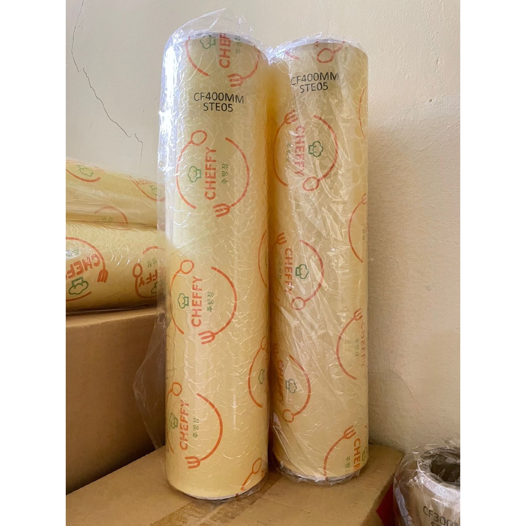 CHEFFY WRAPPING ROLL 25cm x 250 meter PLASTIK WRAP KEMASAN MAKANAN / CLING WRAP