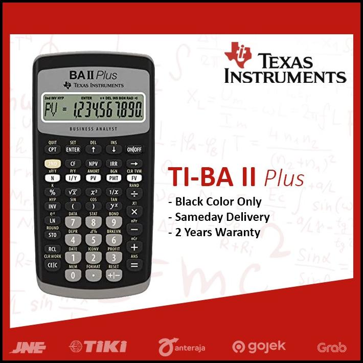 

Texas Instruments Ba Ii Plus Financial Calculator