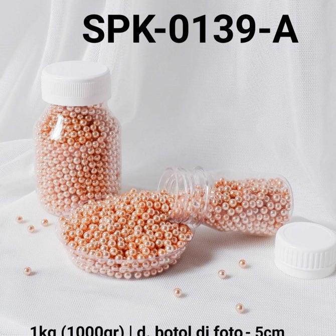 

SPK-0139-A Sprinkles sprinkle sprinkel 1kg 1 kg mutiara emas gold ---NEW---