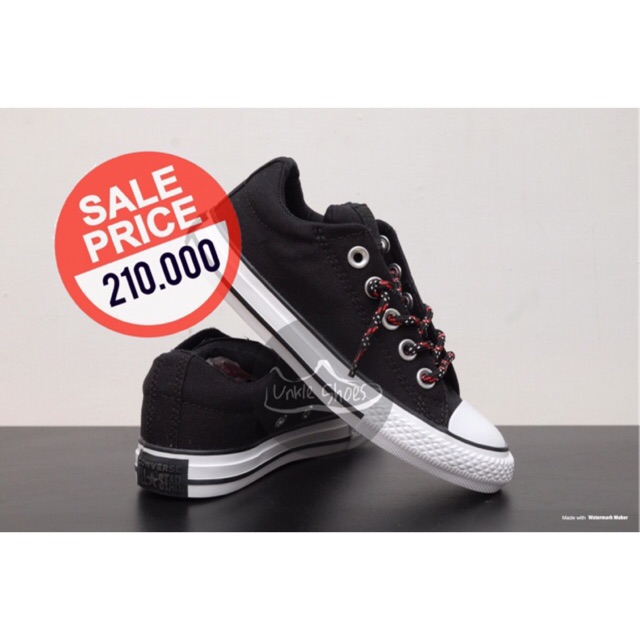 light blue golf converse