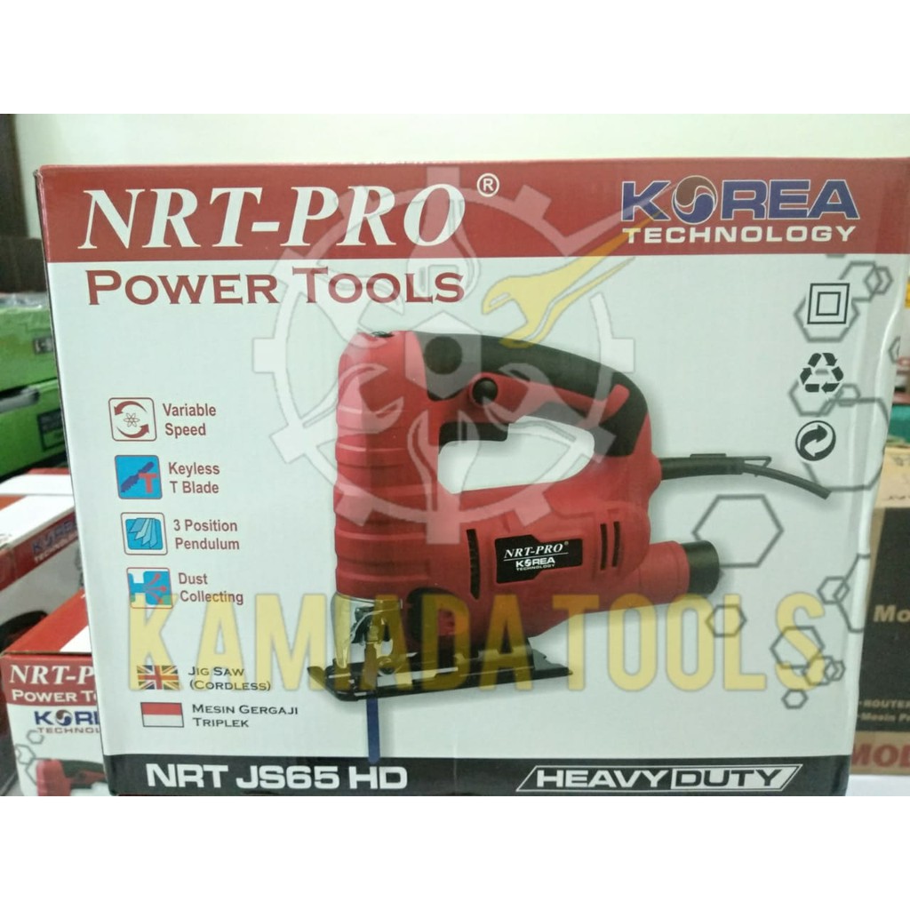 Mesin Gergaji Jigsaw NRT-PRO JS65HD