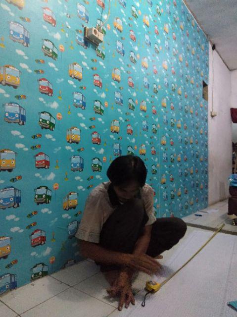 Atha Walpaper Sticker Dinding Pvc (size 45cm X 10m)