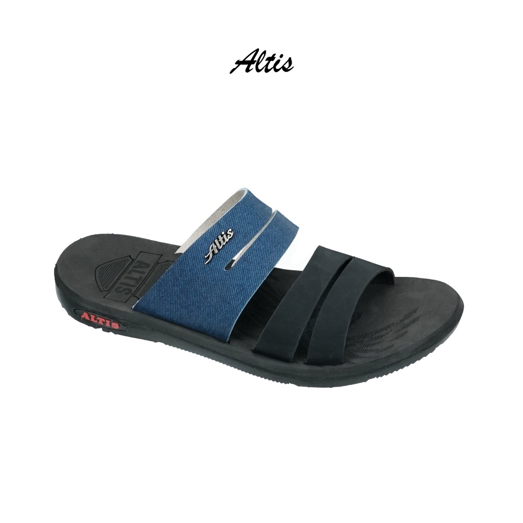 Sandal Slop Kulit Casual Pria - Dragon 03