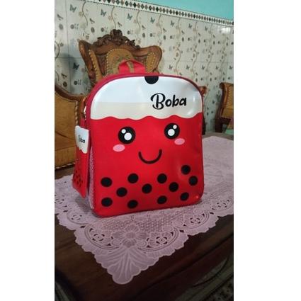 (TERBARU) Tas Anak Karakter Boba/Tas Anak TK/SD/Tas Anak Karakter