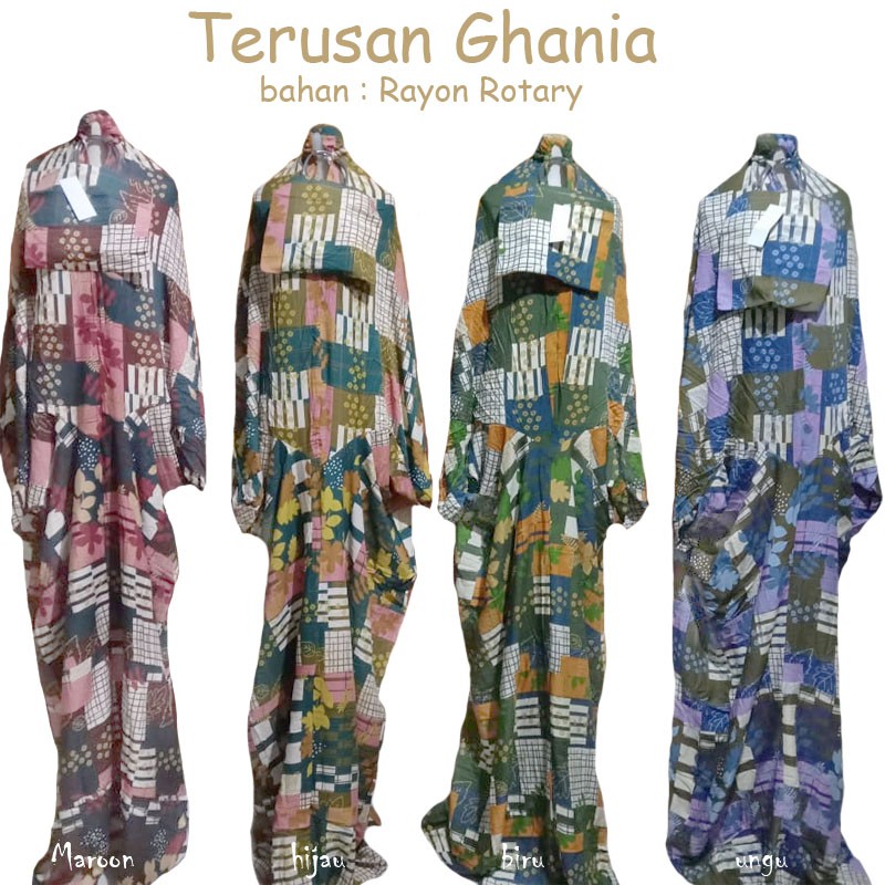 Mukena Bali Terusan Ghania