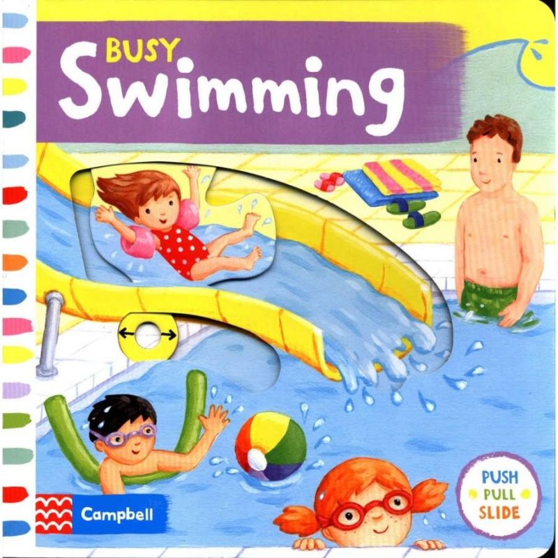 Campbell Busy Swimming