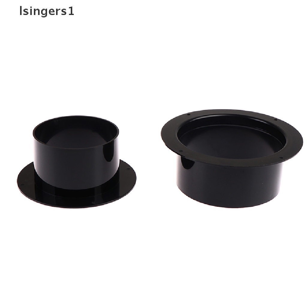 (lsingers1) Adapter Konektor Pipa Ventilasi Flange 4-6 &quot;Bahan ABS