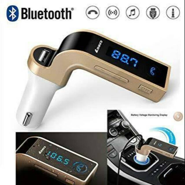 CARG7 Bluetooth Car Charger USB Charger bluetooth CAR