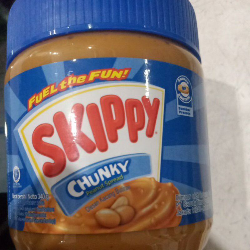 

SKIPPY CHUNKY 340GR SELAI KACANG UNTUK OLESAN ROTI DLL