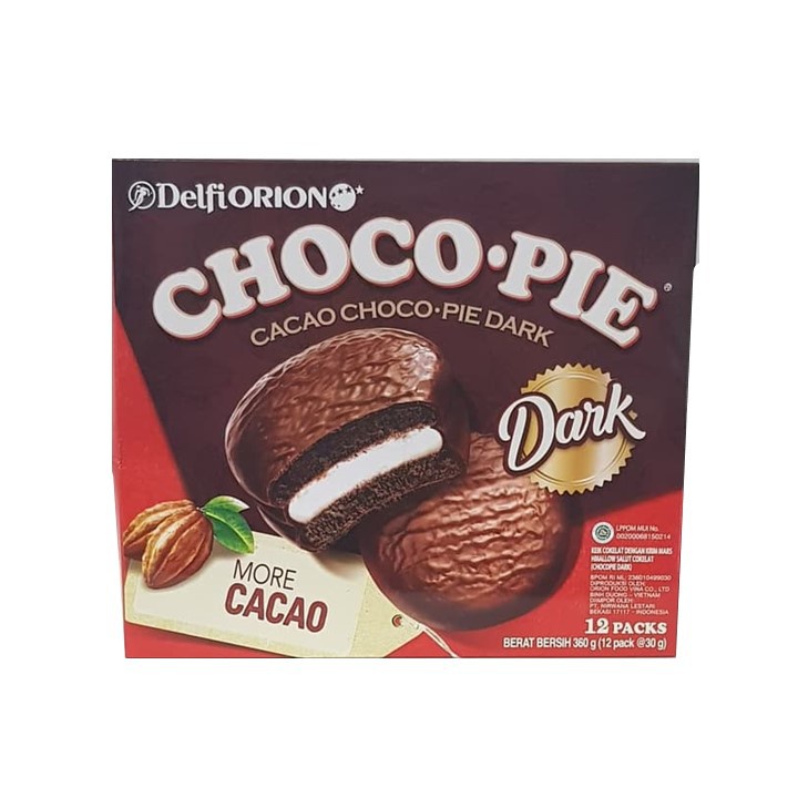 Delfi Orion Dark Chocho pie 360 gram