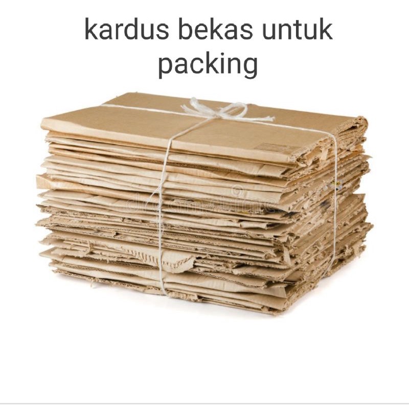 

kardus bekas tambahan packing yg ada di toko kami