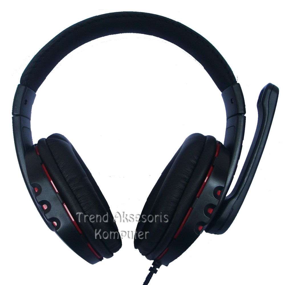 Trend-Ovleng X6 Headset Gaming SuperBass with Mic - Hitam