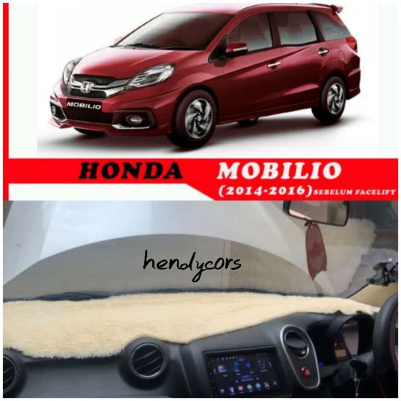 Cover dashboard mobil HONDA MOBILIO 2014_2016 BULU RASFUR