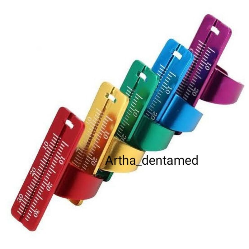 DENTAL ENDO FINGER ENDO RULER ENDO RING GAUGE BLOCK CINCIN ENDO ALAT UKUR K FILE PENGGARIS K FILES