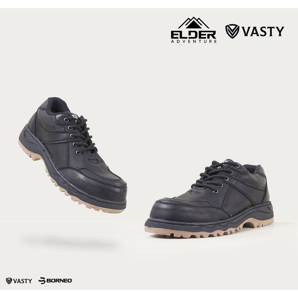 SEPATU SAFETY PRIA UJUNG BESI  VASTY El 03