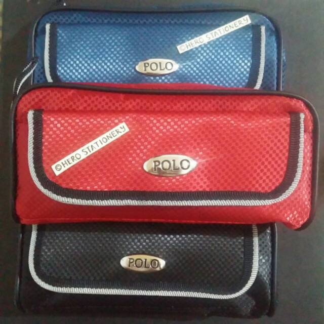 

Kotak pensil resleting polo premium