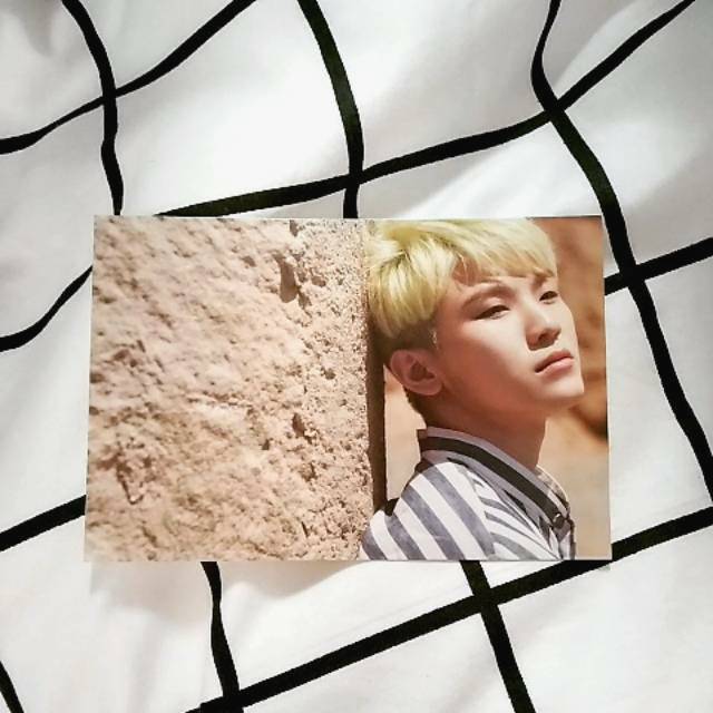 Woozi Al1 Postcard - Seventeen Lee Jihoon