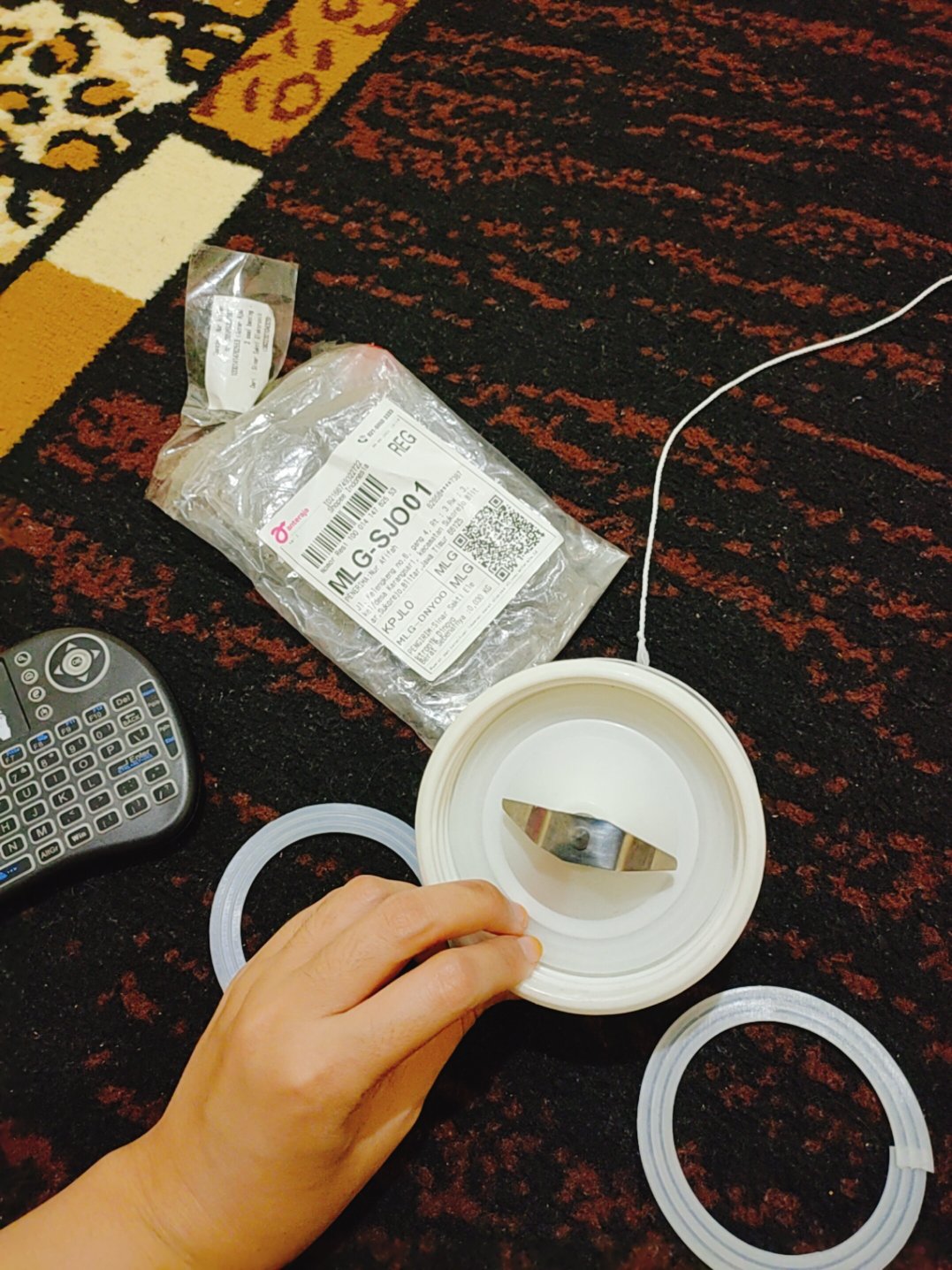 Seal Blender Original Grade - Karet Mounting Mdl Miyako National Dll