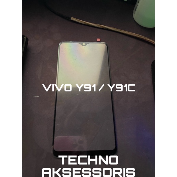 KACA LCD VIVO Y91 - GLASS TOUCHSCREEN VIVO Y91C ORIGINAL - HITAM