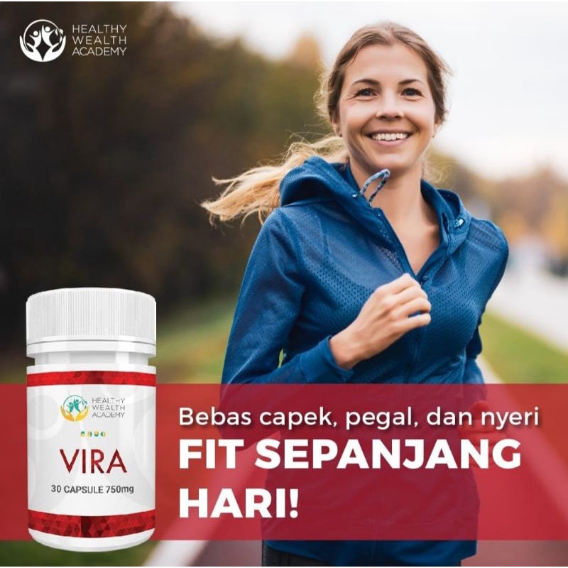 HW VIRA Vitamin anti oksidan tinggi suplemen radikal bebas obat pegal linu dan capek capek meningkat