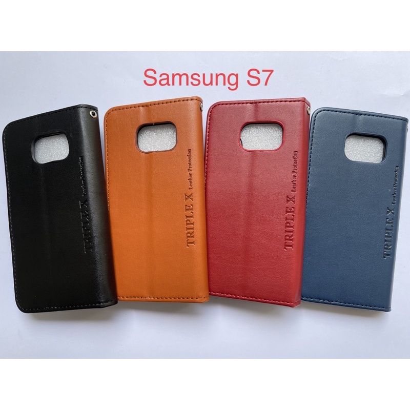 Leather Wallet Flip New Samsung S7