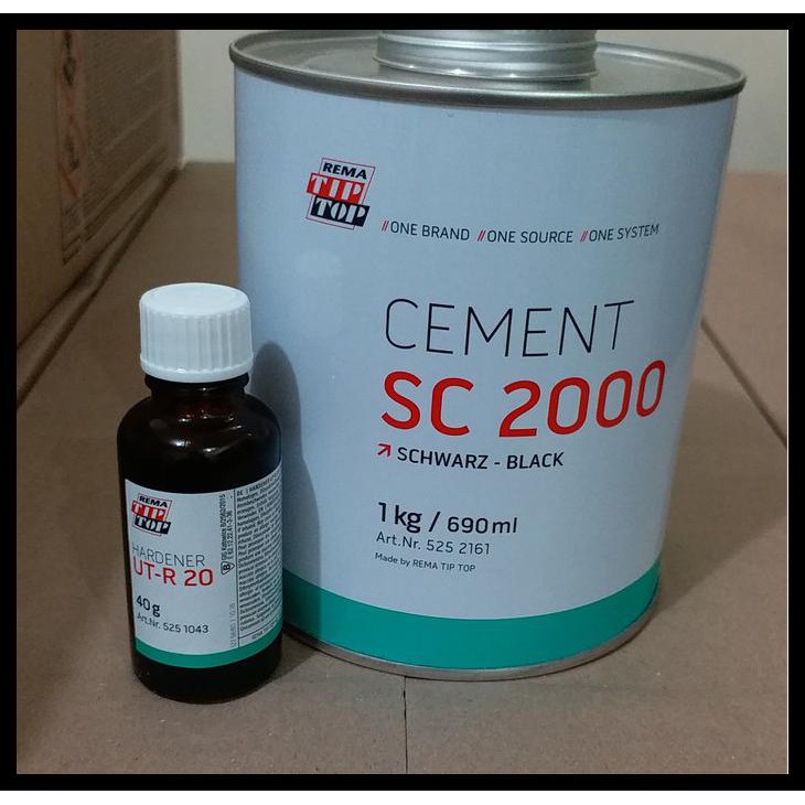 

TERBARU Lem Rema Tip Top SC2000 (690ml) + Harderner UTR 20 (40 ml)