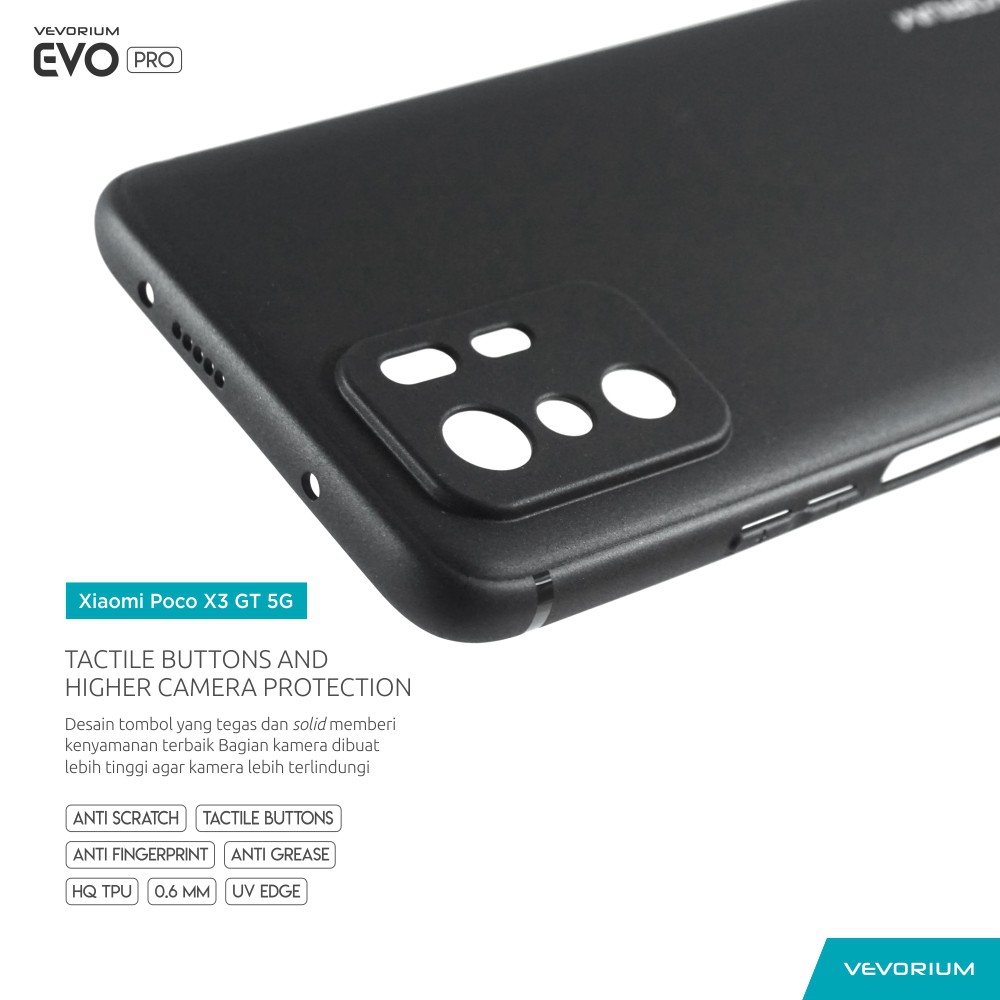 VEVORIUM EVO PRO Xiaomi Poco X3 GT 5G Soft Case Softcase