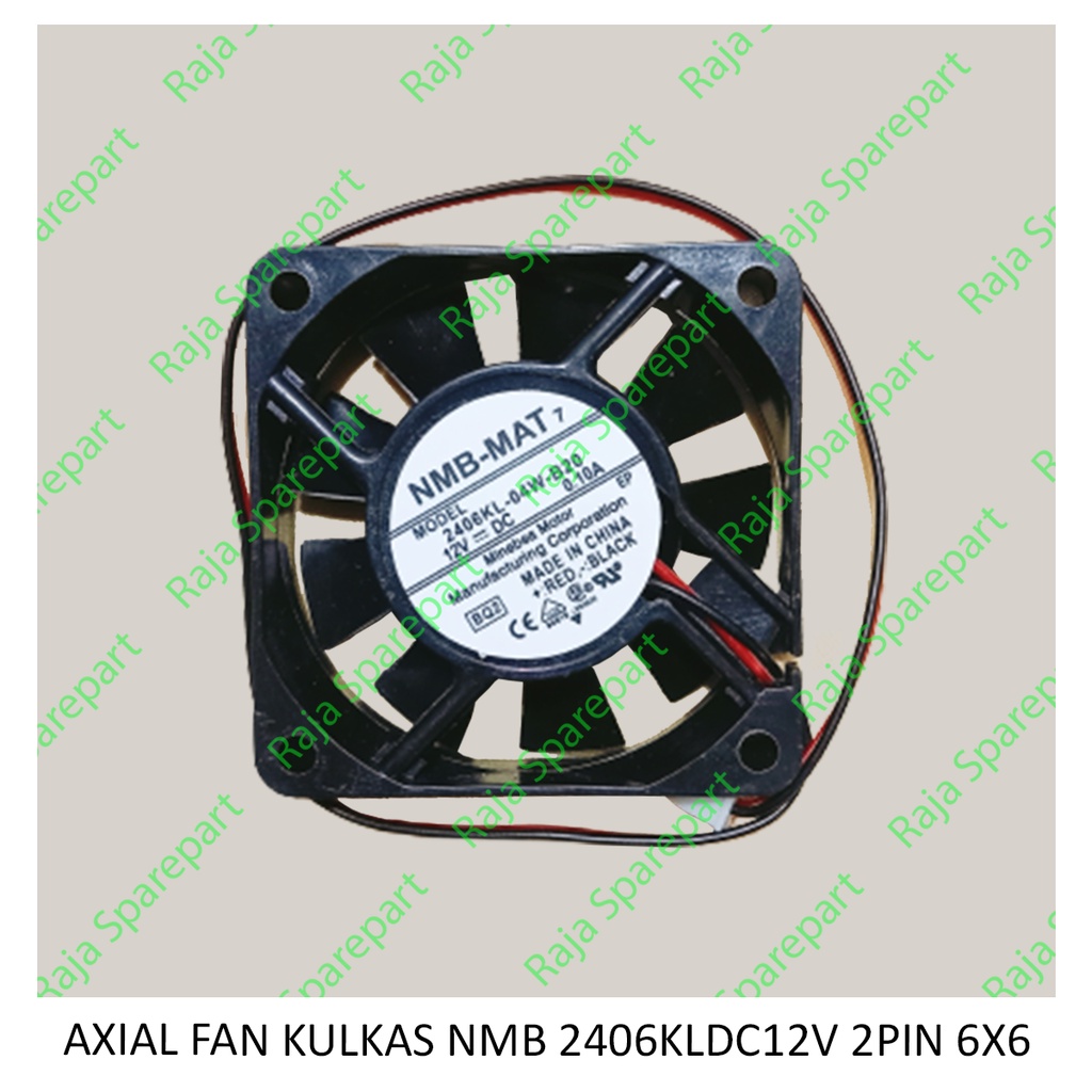 AXIAL FAN KULKAS NMB 2406KL DC12V 6X6